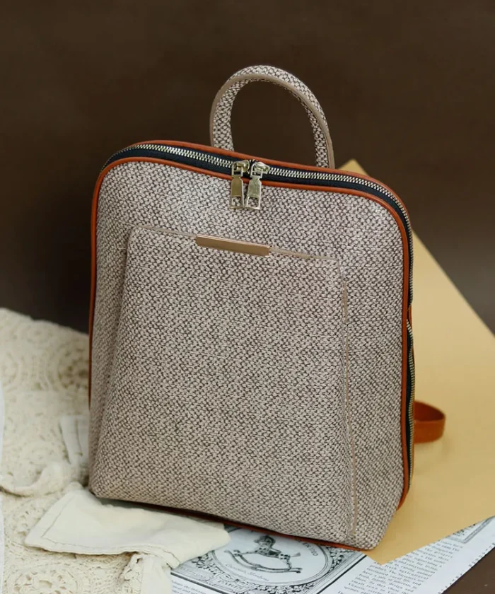 کوله دخترانه چرم شرکتی