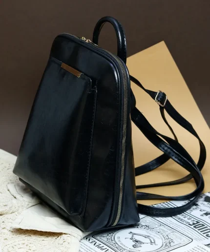 کوله دخترانه چرم شرکتی