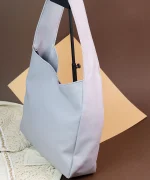 کیف طوسی چرم
